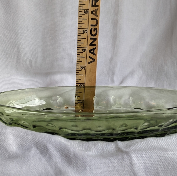 2 peace set of Vintage Indiana glass Green Dishes - Picture 5 of 12